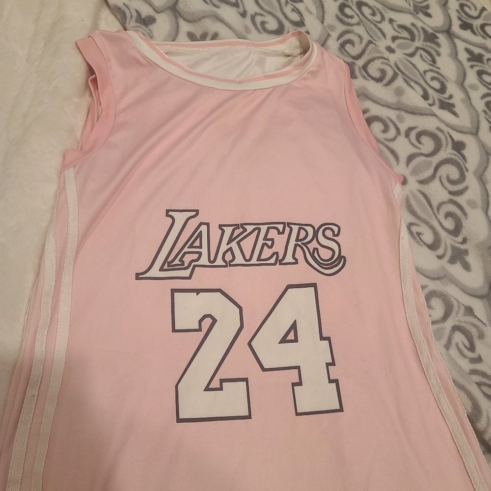 Kobe Bryant Pink Rare Jersey Dress